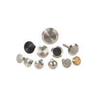 Clous tactiles durables en acier inoxydable de 35 mm avec ruban adhésif, clous pour aveugles