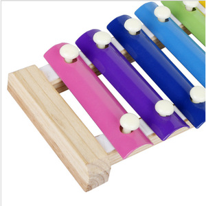 Jouet à main en bois à huit tons pour bébés et tout-petits, instrument de musique éducatif précoce, jouet pour enfants à 8 gammes - Product Image 1
