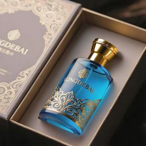 Chai nước hoa thủy tinh tròn mới về, loại nắp vặn, dung tích 30ml 50ml 100ml 200ml 250ml, màu đỏ, nắp vàng zamac - Product Image 5