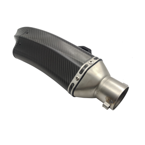 Motocicleta Universal de fibra de carbono de <span class=keywords><strong>escape</strong></span> silenciador de <span class=keywords><strong>escape</strong></span> <span class=keywords><strong>para</strong></span> CBR650 Z900 KTM390 K8 <span class=keywords><strong>ER6N</strong></span> FZ1 120 MT10 R1 R6 R3 - Product Image 4