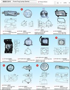Pièces de rechange pour bus Oem Higer Accessoires pour bus King Long Bus Xmq Phare à LED original Lampe antibrouillard à LED Feux de conduite antibrouillard - Product Image 2