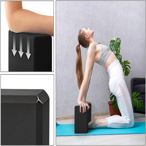 2 gói Pilates căng handstand Non-Slip phòng tập thể dục Khối tập thể dục tập thể dục tập thể dục Gạch <span class=keywords><strong>yoga</strong></span> khối - Product Image 4