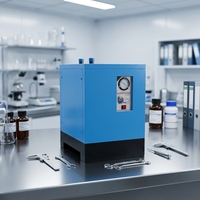Compresseur d'air à vis fixe sans huile à haute efficacité, refroidi par eau, avec sécheur – Vente directe usine