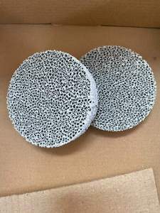 <span class=keywords><strong>SIC</strong></span> gốm bọt Lọc 10-40 ppi/Nhôm đúc gốm bọt/tổ ong Lọc tấm gốm silicon carbide grey CN;SHX - Product Image 5