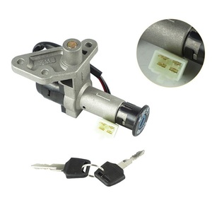 Accessoires de moto : Serrure de porte électrique, interrupteur de verrouillage complet pour véhicule, serrure à clé pour <span class=keywords><strong>Falcon</strong></span> 150, <span class=keywords><strong>Falcon</strong></span> <span class=keywords><strong>Lake</strong></span> R5R9 - Product Image 4