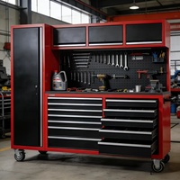Chariot de rangement d'outils industriel en acier robuste, 12 tiroirs, fermeture douce, étanche, capacité de charge de 1000 kg, OEM/ODM disponible