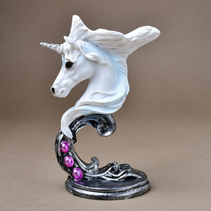 Figura de Unicornio, Base de Bola de Cristal, Artesanía de Resina, Decoración Creativa para Mesa, Artículo Nuevo Transfronterizo - Product Image 4