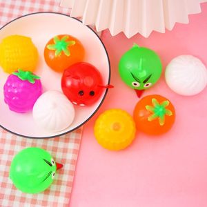 Stress Relief <b>Squeeze</b> <b>Balls</b> Fruit Shape Plastic Fidget Toys For Kids 4-7 Years Old Unisex Venting Toy - Product Image 2