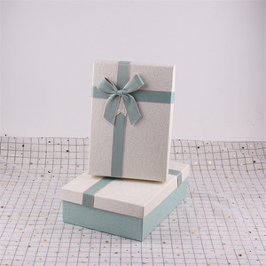 <span class=keywords><strong>Caja</strong></span> de regalo de lujo personalizada de cartón de alta gama con lazo para el Día de San Valentín, bodas y disfraces. - Product Image 5