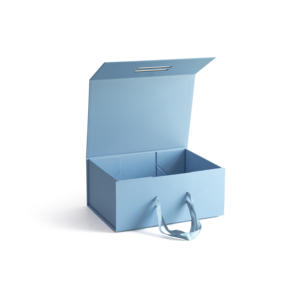 Caja de Regalo Magnética de Lujo, Materiales Reciclados, Impresión a Cuatro Colores, Laminación UV Brillante, Logotipo Personalizado, Embalaje Rígido Plegable - Product Image 1