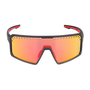 Gafas <span class=keywords><strong>de</strong></span> Sol <span class=keywords><strong>de</strong></span> Ciclismo al Aire Libre con <span class=keywords><strong>Lentes</strong></span> Grandes <span class=keywords><strong>de</strong></span> Una Pieza, Antipolvo, Antiviento, UV400, Modernas, Personalizadas, <span class=keywords><strong>de</strong></span> <span class=keywords><strong>Alta</strong></span> Definición - Product Image 2