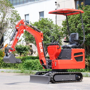 Bestselling Products Hydraulic Mini Digger Excavator Excavation <b>Machine</b> Earth-moving Machinery Farm Sdjk with Attachments - Product Image 3