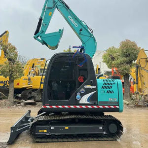 รถขุดตีนตะขาบ Sk75 kobelco มือสอง7ton ขนาดเล็ก - Product Image 1