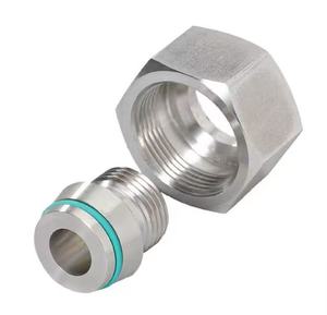 Tuerca Hexagonal M8 para Montaje en Chasis, Interconexión de 21 mm, Acero Inoxidable E30471, Perno de Montaje M8 90 °   Cono Hexagonal de 21 mm - Product Image 2