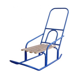 Vente en gros directe d'usine, <span class=keywords><strong>luge</strong></span> d'<span class=keywords><strong>hiver</strong></span> en métal personnalisée avec logo et couleur, avec dossier pour bébé/enfant - Product Image 3