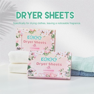 Feuilles de séchage KELEE Adoucissant pour linge Vente en gros Personnalisé Enchanteur de fleurs Adoucissant pour le goût Feuilles de séchage - Product Image 2