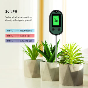 Sesli Alarm ekranı renk uyarısı ile dijital toprak ölçer <span class=keywords><strong>5</strong></span> 1 toprak güneş ışığı ve nem ve sıcaklık ph test cihazı bahçe için, - Product Image 4