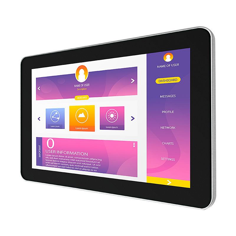 9.7 Inch Industrial LCD Monitor IPS 1024*768 BNC AV VGA Wall Mounted Aluminum Frame Non-Touch Screen OEM ODM