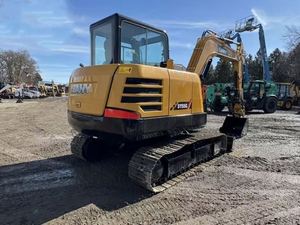 Excavadora de cadenas SY55C de 5.5 toneladas, miniexcavadora hidráulica con motor Kubota, máquina para movimiento de tierras, 1 año de garantía en componentes principales: motor y bomba. - Product Image 4