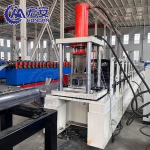 Máquina de Conformado Automática de Precisión con Control PLC para Puertas Enrollables, Riel Colgante Especial de 1220 mm de Ancho de Alimentación para Tejas de Acero - Product Image 2