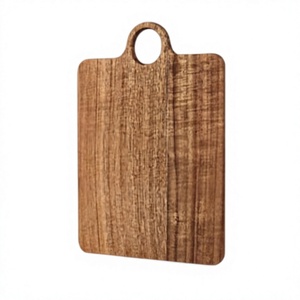 Planche à découper en bois d'acacia véritable avec poignée, durable, écologique, compatible lave-vaisselle, durable, non toxique - Product Image 6