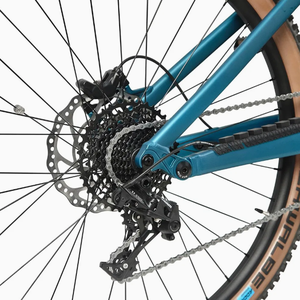 Nueva Bicicleta Eléctrica de Montaña con Motor Central, Batería Trasera de 24V 9.5AH, 250W, 12 Velocidades, Cuadro de Aluminio, Suspensión Completa - Product Image 5