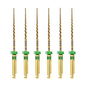 <span class=keywords><strong>Glin</strong></span> Niti Gold <span class=keywords><strong>Endo</strong></span> Bestanden 35/04 Roterende Bestanden Met Wortelkanaalbehandeling Met Warmteactivering 21/25Mm - Product Image 1