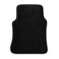 Tapis de sol de voiture en velours pelucheux couleur anthracite, ajustement universel, ensemble complet 5 pièces, imperméables, résistants aux taches, antidérapants