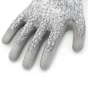 ANSI A3 <strong>Anti</strong>-<strong>Cut</strong> <strong>Glove</strong> Level 5 PU <strong>Gloves</strong> For Construction Hand Protective Work <strong>Gloves</strong> - Product Image 3