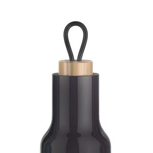 Logo personnalisé Produits sportifs isolés Gobelet Fiole à vide & Thermos Couvercle en bois massif Bouteille en acier inoxydable Bouteille de boisson - Product Image 4