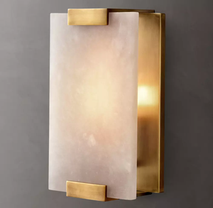 Arte moderna illuminazione per interni alabastro LED lampada <span class=keywords><strong>da</strong></span> <span class=keywords><strong>parete</strong></span> per soggiorno camera <span class=keywords><strong>da</strong></span> letto Hotel muro applique - Product Image 4