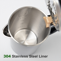 Bouilloire produits tendances modernes nouveautés maison de luxe Portable 304 acier inoxydable grande eau chaude bouillante 2L bouilloires électriques
