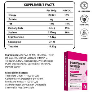 Integratore Alimentare Anti-Età Portatile, Pellicola Orale a Rapido Scioglimento, Sinergia a Doppio Effetto per Supportare un Invecchiamento Sano - Product Image 6
