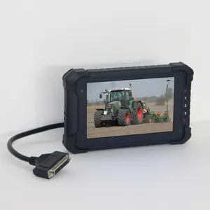 Lilliput PC-7108 маленький 7-дюймовый прочный автомобильный планшет IP67 Linux компьютер с автобусом и RJ45 для сельскохозяйственного трактора дисплей