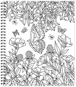 Uptodate livre de <span class=keywords><strong>coloriage</strong></span> à couverture rigide personnalisé imprimé livres de dessin en spirale enfants <span class=keywords><strong>adulte</strong></span> livre de <span class=keywords><strong>coloriage</strong></span> pour le soulagement de l'anxiété - Product Image 4