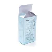 Caja de embalaje de papel especial personalizado patrón de flores crema en relieve caja de embalaje de papel para cosméticos