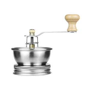 Moulin à café manuel 70 mm argenté 86 mm argenté portable avec fonction de rangement pour usage domestique - Product Image 1