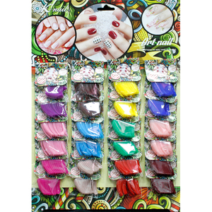 YIWU-suministros para uñas, 24 bolsas, colores, francés, bonito, diseño de uñas artísticas - Product Image 2