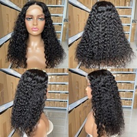 Perruque Bob Courte en Cheveux Humains Péruviens Bouclés Jerry, Coupe Pixie, avec Dentelle Frontale 5x5 Sans Colle, 18 Pouces, Perruques Courtes en Dentelle avec Fermeture