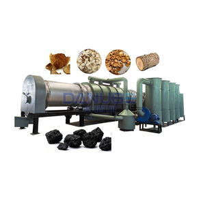 เตาเผาถ่านชีวมวลอุตสาหกรรมไฟฟ้า 4000 กก. เครื่องผลิตถ่านชีวภาพ - Product Image 1