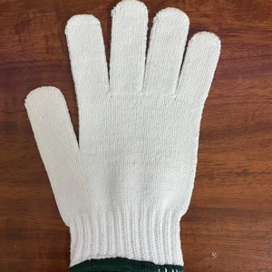 ถุงมือทำงานนิรภัยอุตสาหกรรม 450 กรัม-1000 กรัม/โหล ผ้าฝ้าย TC 7 ออนซ์ ป้องกันการบาด ป้องกันการลื่น ระบายอากาศได้ดี ทนทาน ปราศจากซิลิโคน - Product Image 1