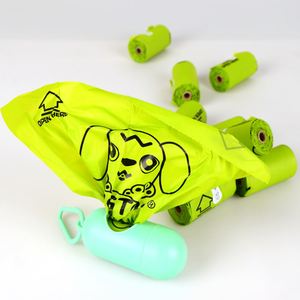 High Quality <b>Compostable</b> Cornstarch PLA Plastic Biodegradable Dogy Poo <b>Bag</b> Outdoor Portable Eco Friendly Dog Poop <b>Bags</b> - Product Image 3