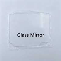 Lentille d'écran en verre plastique CTHTBZ pour Gameboy Advance SP GBA SP avec adhésif