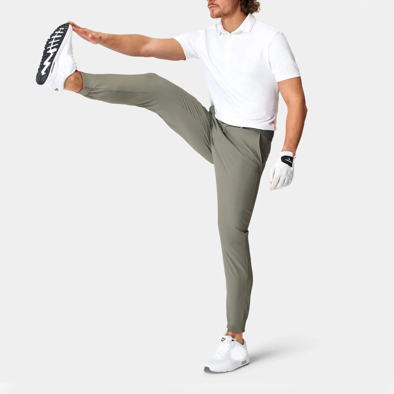 Notizie all'ingrosso di alta qualità pantaloni dritti golf abbigliamento uomo ufficio chino cotone pantaloni formali da uomo pantaloni pantaloni da golf