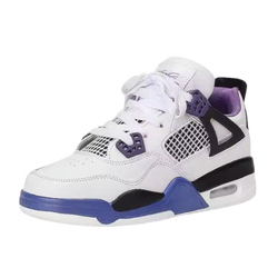 Baskets de basketball tendance style Hong Kong en maille à lacets, amortissantes, légères et antidérapantes, avec doublure en cuir véritable pour hommes et femmes - Product Image 5