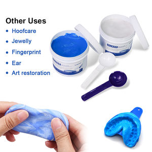 Улыбка найти логотип на заказ виниры лоток фиксатор зубов формовочные формы наборы VPS силиконовый Стоматологический материал шпатлевка - Product Image 5