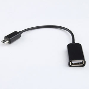 Adaptateur Cablu 10 <span class=keywords><strong>cm</strong></span> <span class=keywords><strong>micro</strong></span> <span class=keywords><strong>usb</strong></span> mâle vers <span class=keywords><strong>Usb</strong></span> 2.0/<span class=keywords><strong>20</strong></span> femelle câble adaptateur Otg - Product Image 1