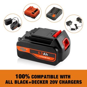 <span class=keywords><strong>Batteria</strong></span> agli Ioni di Litio 18V 20V 40V Sostitutiva per Utensili Elettrici 18 Volt per <span class=keywords><strong>Batteria</strong></span> HPB18 LBX2020 LST136 - Product Image 4