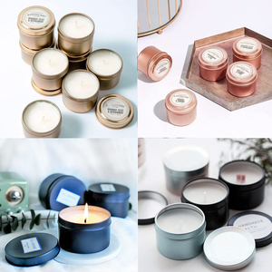 Offre Spéciale – Boîtes à Bougies de Luxe Prêtes à l'emploi (RTS) de 4 oz – Contenants en Métal Sans Soudure avec Couvercle Coulissant – Boîtes Vides Personnalisables pour Bougies - Product Image 5