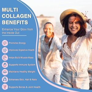 Naturals Multi Collagen - Proteína Hidrolizada en Polvo (16oz) - Tipos I, II, III, V y X - Bovino de Pastoreo, Marino de Pesca Salvaje, Libre de OGM - Product Image 3
